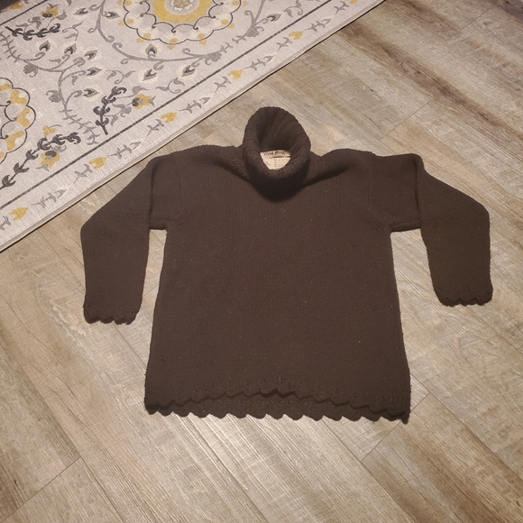 Italy Made Sweaters - 🤎⚜️🤎Vintage Wool Angora Goat Hair and Silk Sweater Made in  🇮🇹